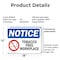 Signmission Tobacco Free Workplace OSHA Notice Sign, Plastic, 18in W x 12in L, 2PK OS-2PACK-NS-P-1218-L-16737 - alternate 4